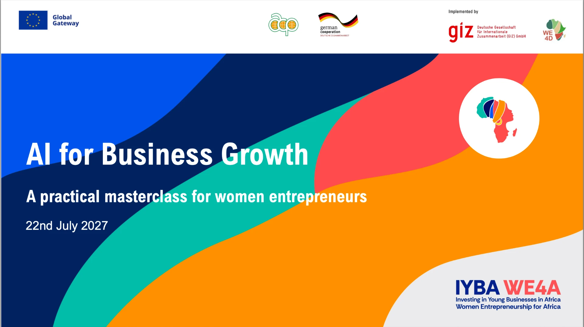 AI for Business Growth poster